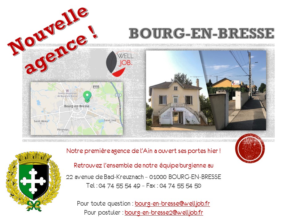 Ouverture Bourg en Bresse